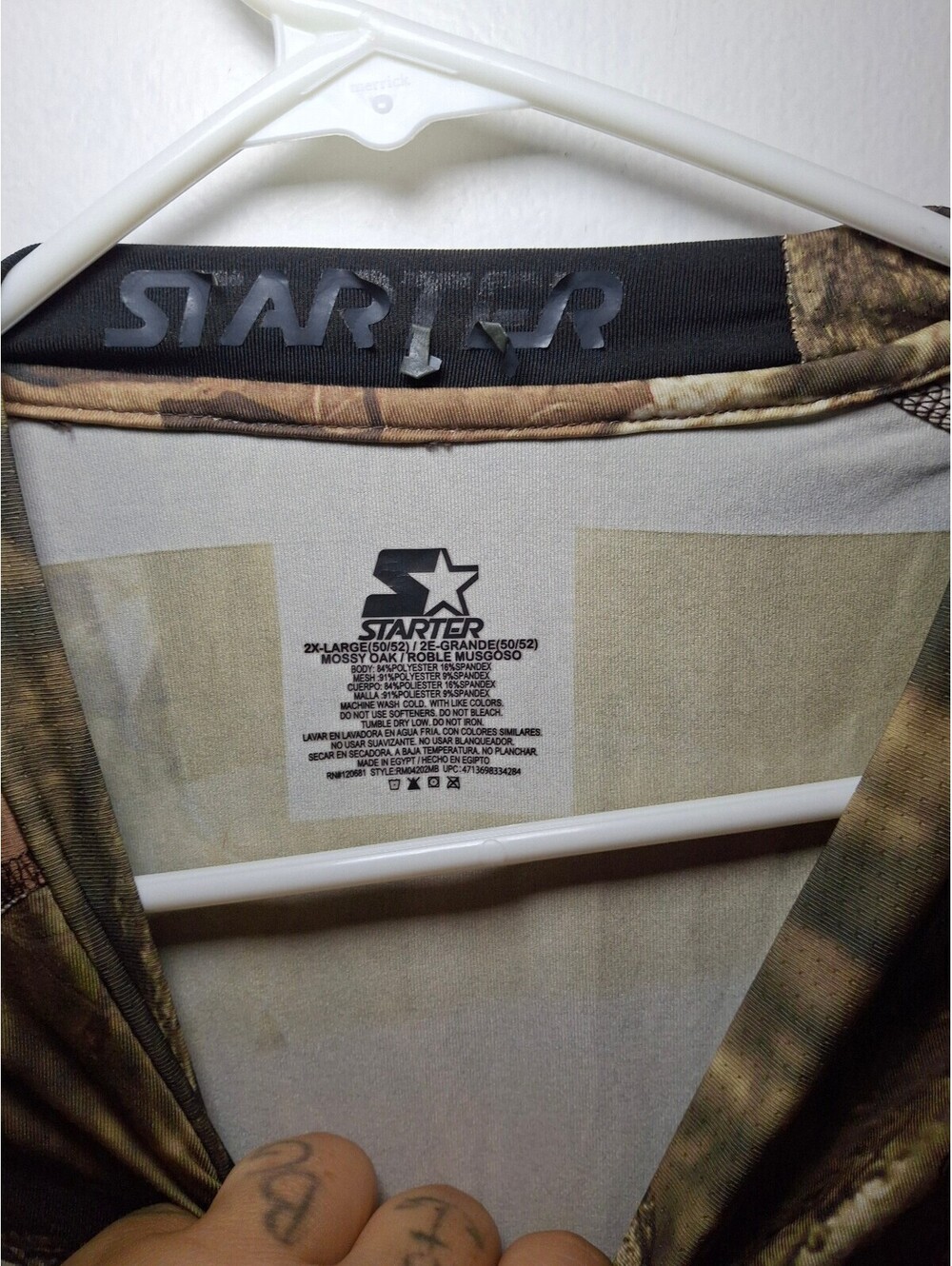Long sleeve mens shirt camouflage size xxl - Picture 4 of 4